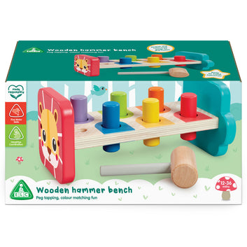 Early Learning Centre Wooden Hammer Bench Activity Toy