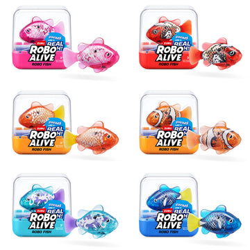 Robo Alive Robo Fish Electronic Pet by ZURU (Styles Vary)