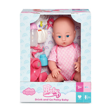 Be My Baby Drink and Go Potty Baby Doll