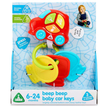 Early Learning Centre Beep Beep Baby Car Keys Sensory Toy