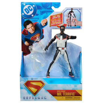 Superman Epic Strike Mr. Terrific 15cm Figure