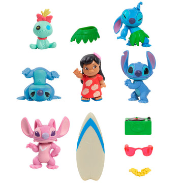 Disney Stitch 6 Figure Pack