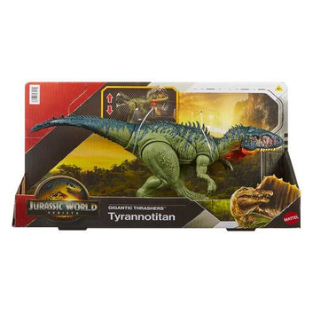 Jurassic World Gigantic Thrashers Tyrannotitan Dinosaur Rebirth