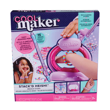 Cool Maker Stack’d Heishi Studio Bracelet Making Kit Craft Set