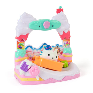 Gabby's Dollhouse Cakey Cat's Sweet Treat Balcony Playset The Movie