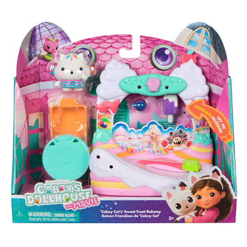 Gabby's Dollhouse Cakey Cat's Sweet Treat Balcony Playset The Movie
