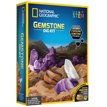 National Geographic Gemstone Dig Science Kit