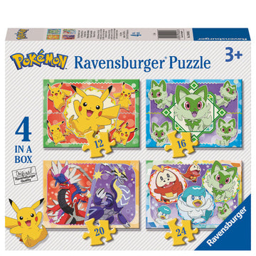 Ravensburger Pokemon 4 in a Box Puzzles
