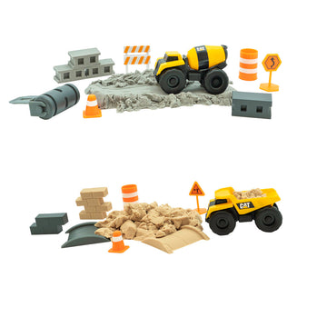 Cat Dig N’ Build Dirt Vehicles Playset