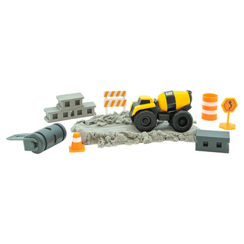 Cat Dig N’ Build Dirt Vehicles Playset