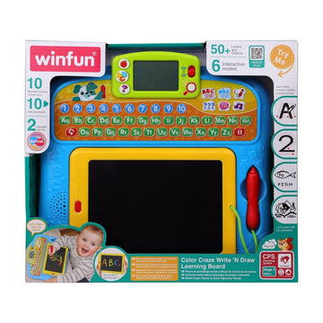 Winfun Color Craze Write 'N Draw Learning Board
