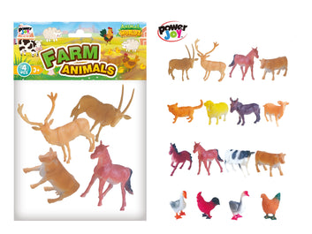 Animal Worldz Farm 6 Inches 4PCS