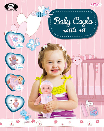 Baby Cayla Rattle Set 25cm B/O
