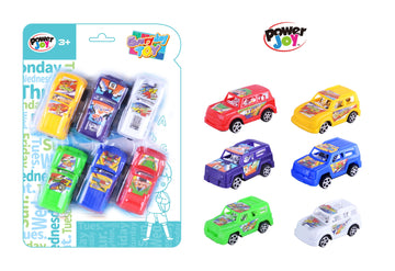 Everyday Toy Pull Back Racing Car 6pcs