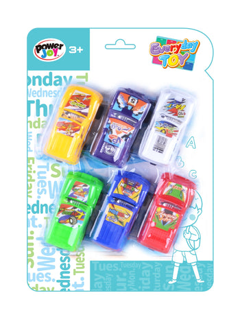 Everyday Toy Pull Back Racing Car 6pcs