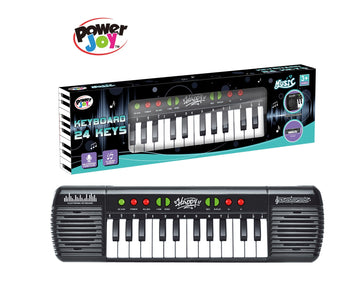 Power Joy - 24-Keys Music Keyboard with Microphone