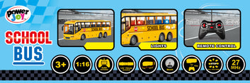Remote Control School Bus With Lights BPC