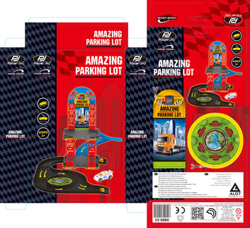 Power Joy Vroom Amazing Parking Lot With 1 Car