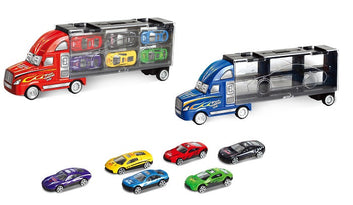 Power Joy Vroom Diecast Trucky 6pcs