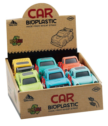 Car 9 cm bioplastic various (Styles Vary - One Supplied)