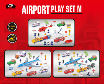Power Joy Vroom Vroom Airport Playset