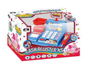 Power Joy Yum Yum Cash Register Grocery Toy Battery Operated (Styles Vary)