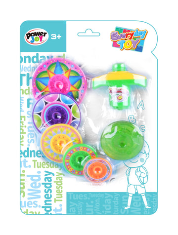 Everyday Toy Flashing Top (Color Vary)