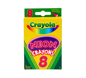 Crayola Neon Crayons - 8 Count